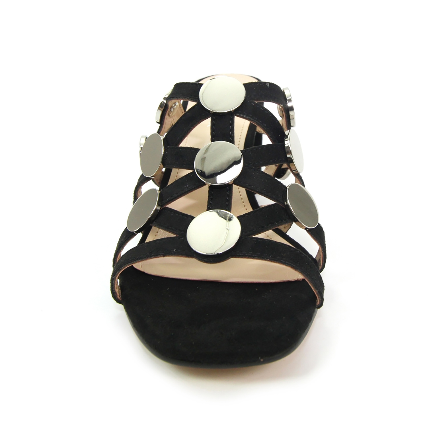 LUNAR SHOES Monserrat Heeled Mule Sandal in Black 6 monserrat heeled mule sandal p4001 244424 image