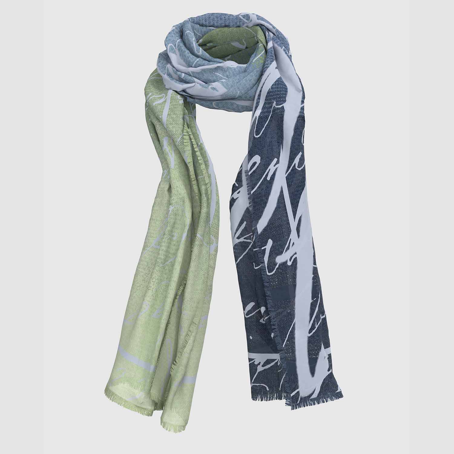BIANCA Scarf - Kapa 1 87217 blue mix 01