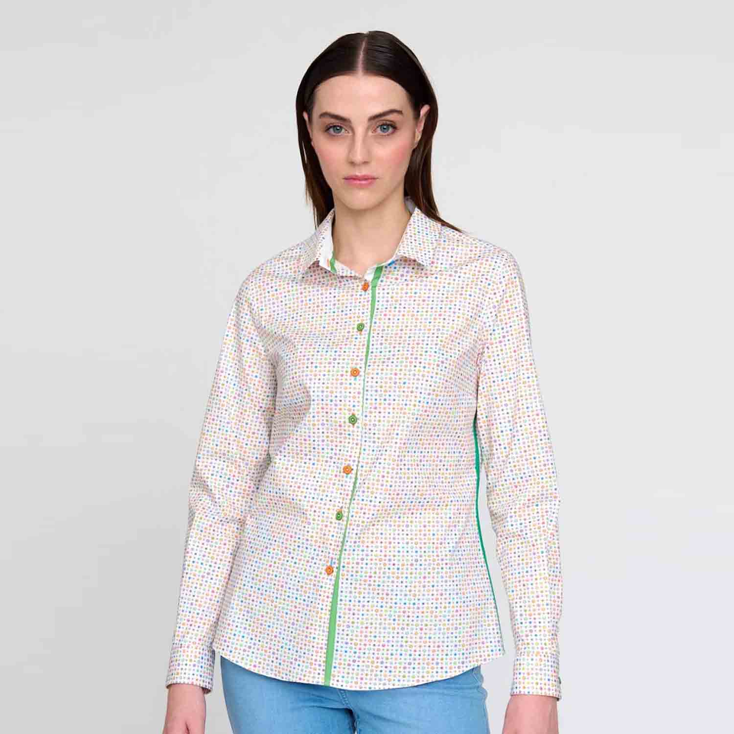 BARILOCHE Cenon Shirt in Multi 1 CENON