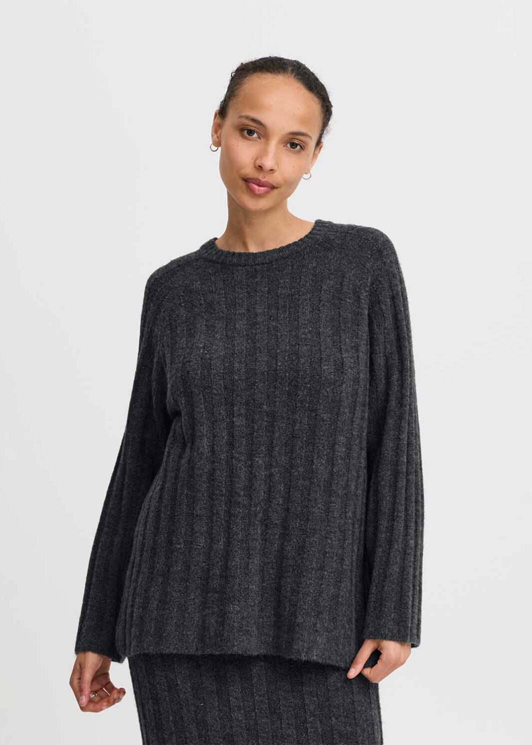 B YOUNG Marianne Pullover in Grey 20815644