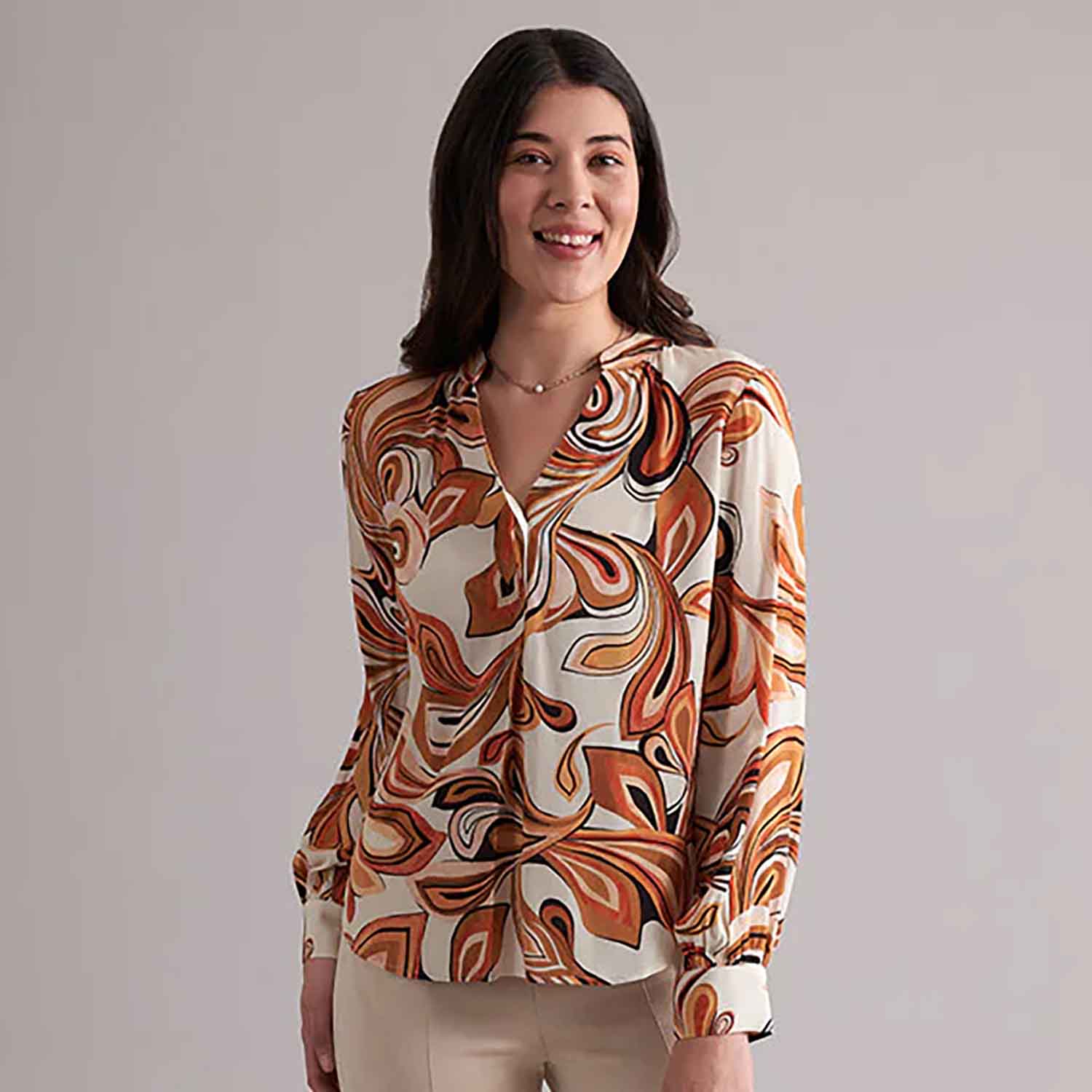FOIL Top Notch Blouse Boho Rhapsody - FO7716 1 FO7716 BOHORHAPSODY