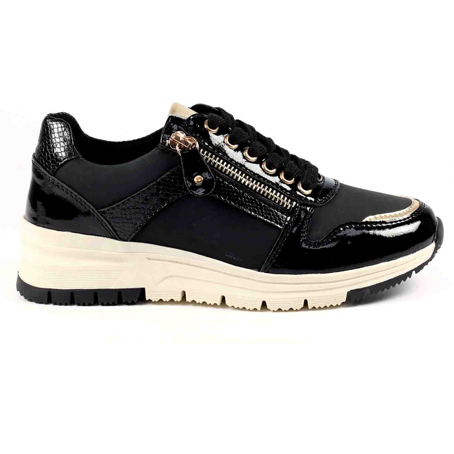 LUNAR Sammy Black Trainer - DLB022 2 sammy black trainer p6202 367029 image
