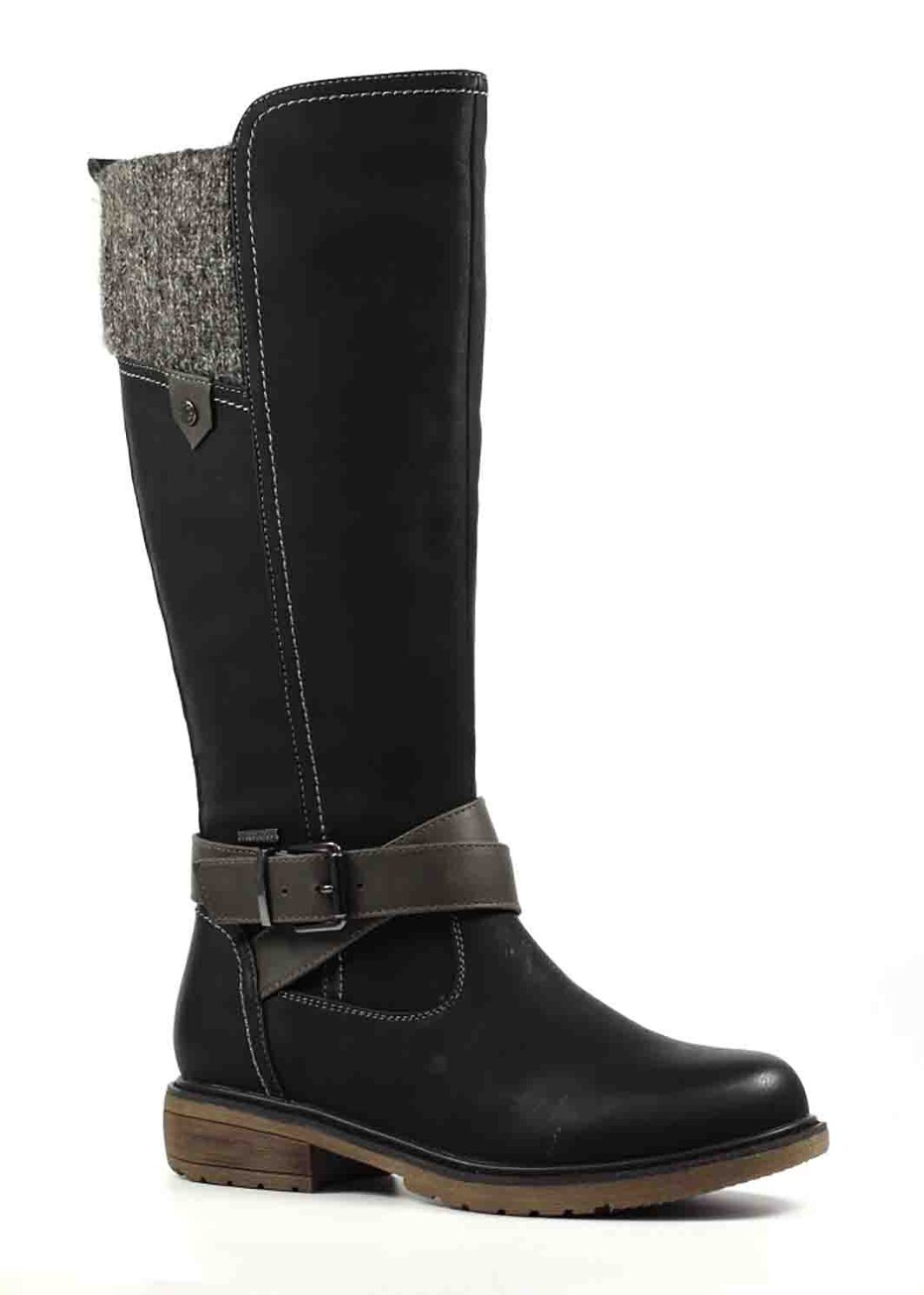 vanna black waterproof long boot p7027 396133 image
