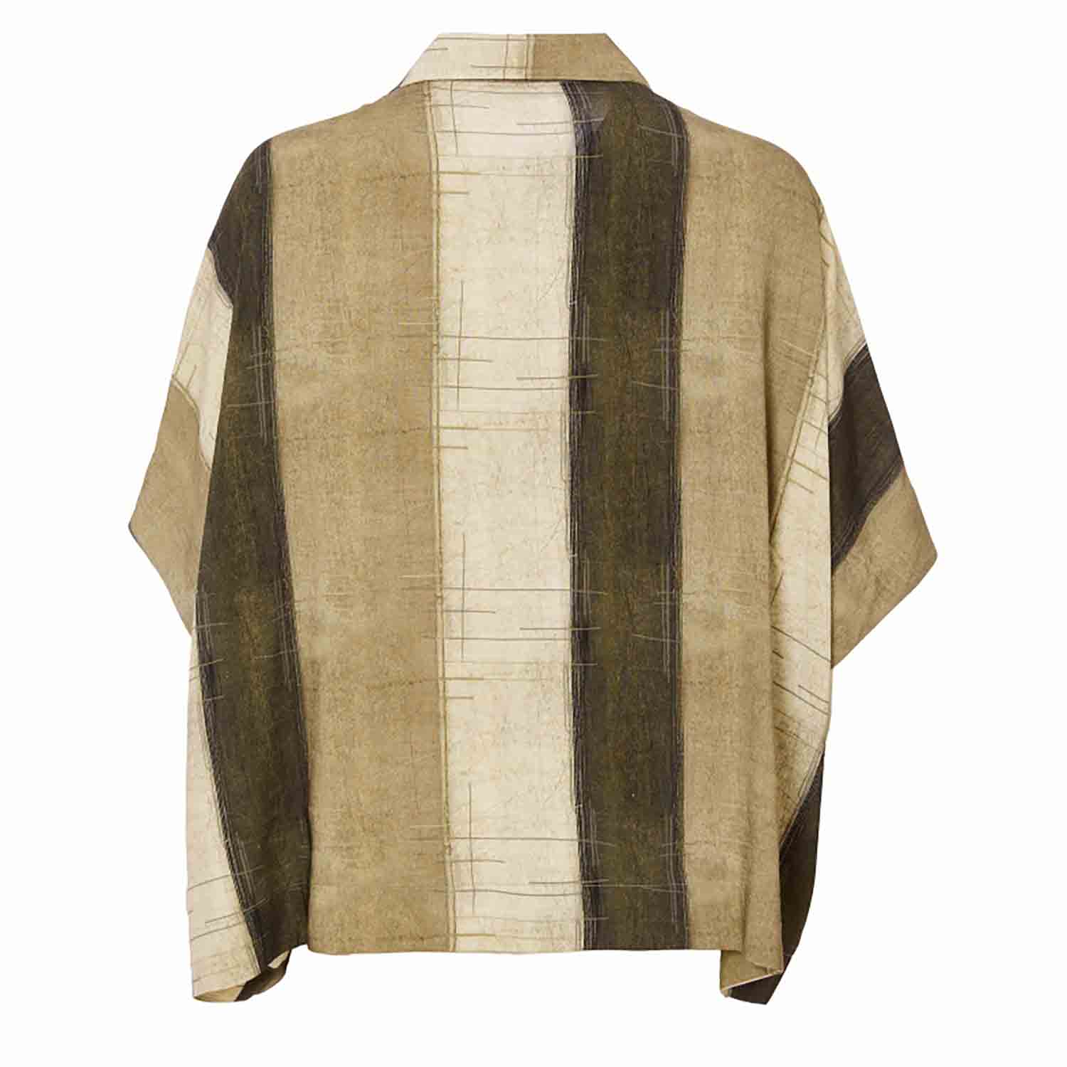 NAYA Wide Stripe Scratch Print Jacket in Army - NAS25269 3 NAS25 269 GS 5 683x1024 1