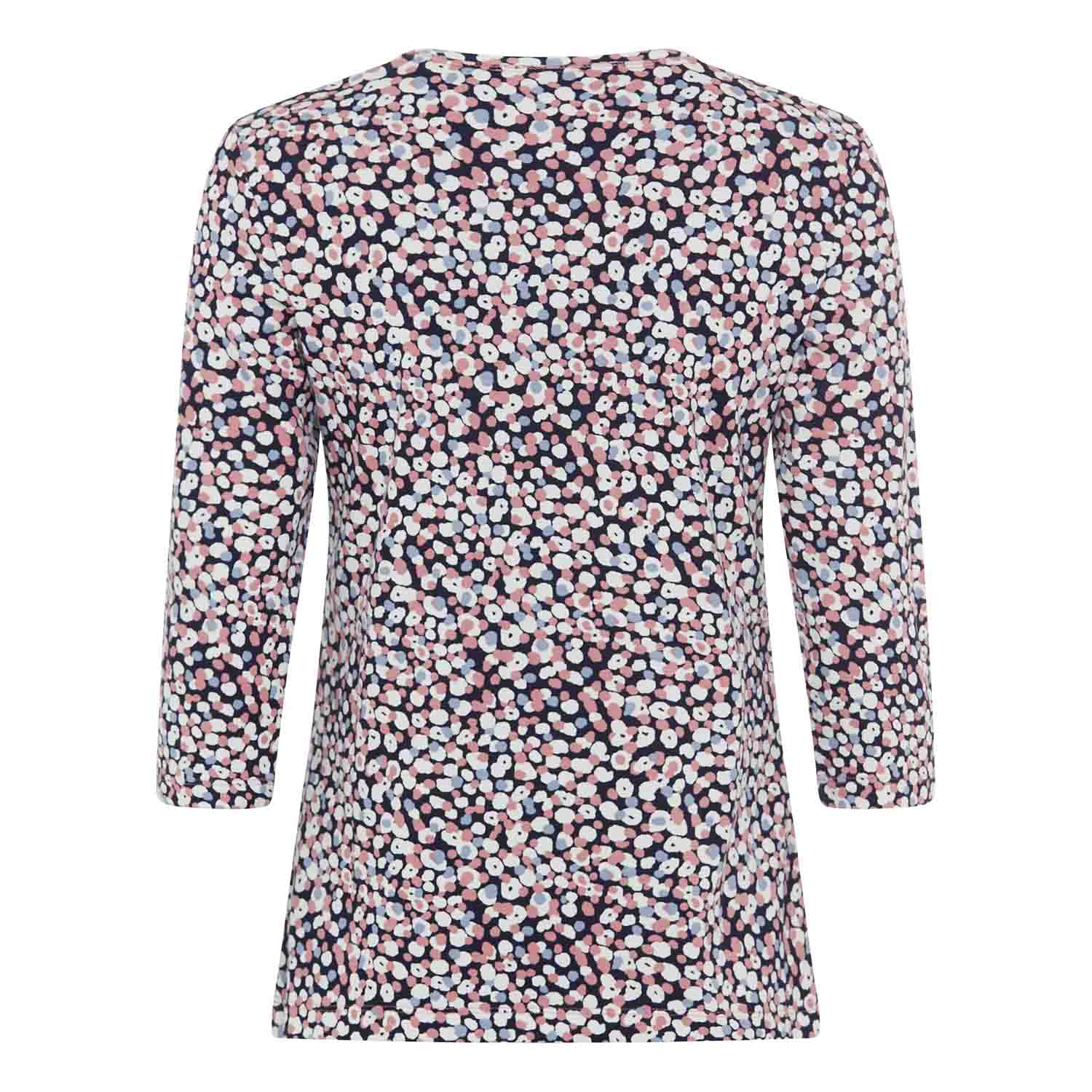 OLSEN Round Neck Top in Soft Vintage Pink - 11100589 2 Olsen Vintage Romance 25 09 01 20253 11100589 1