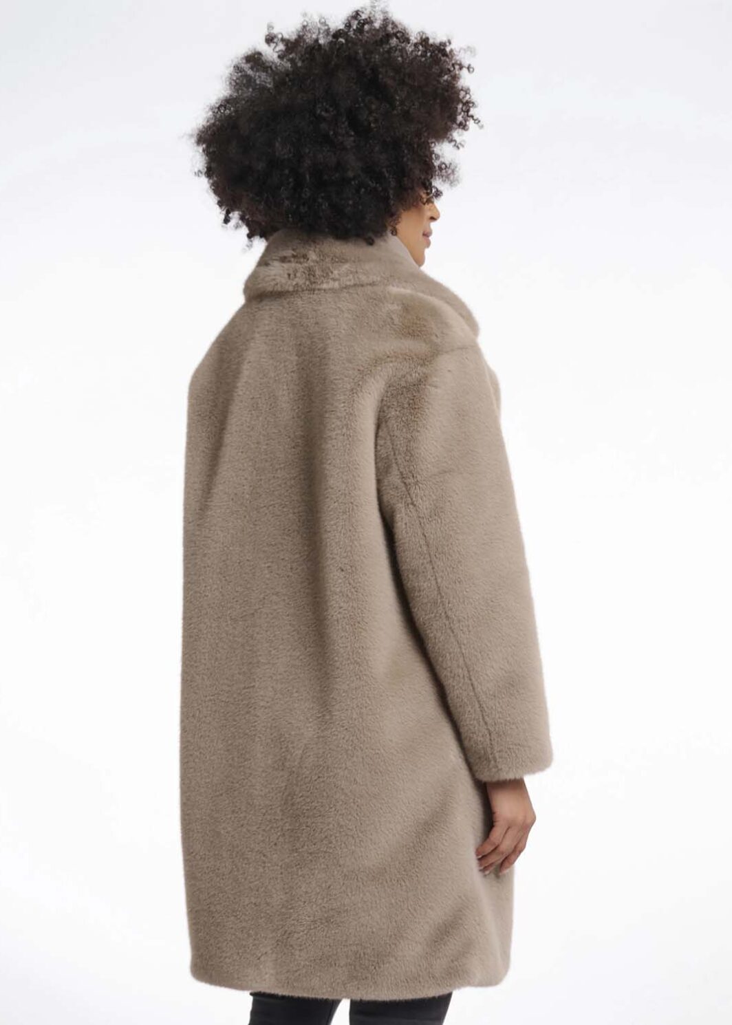 Rino Pelle Toffee Single Breasted Geesje Coat 3