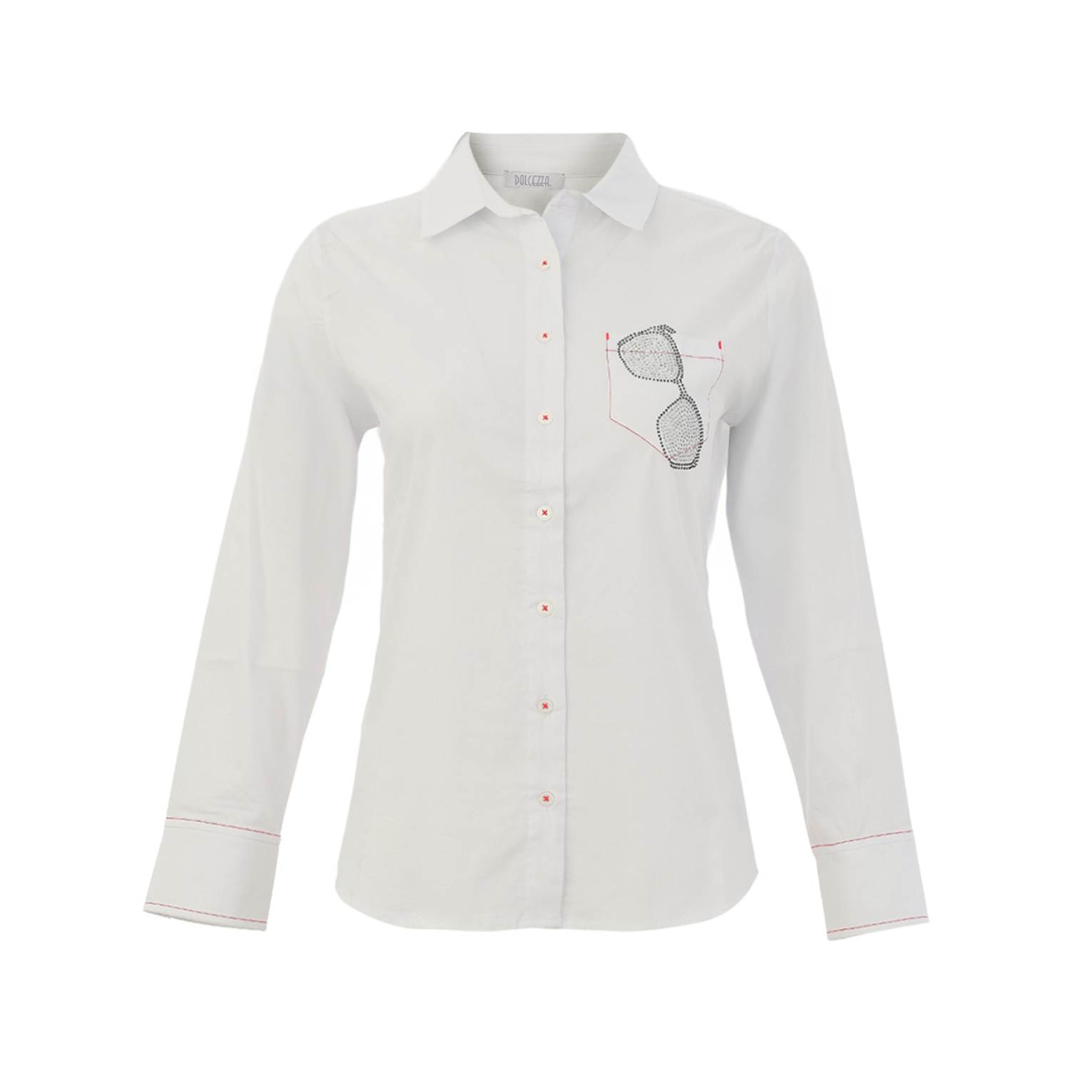DOLCEZZA 26152 SHIRT-WHITE 1 26152 as front