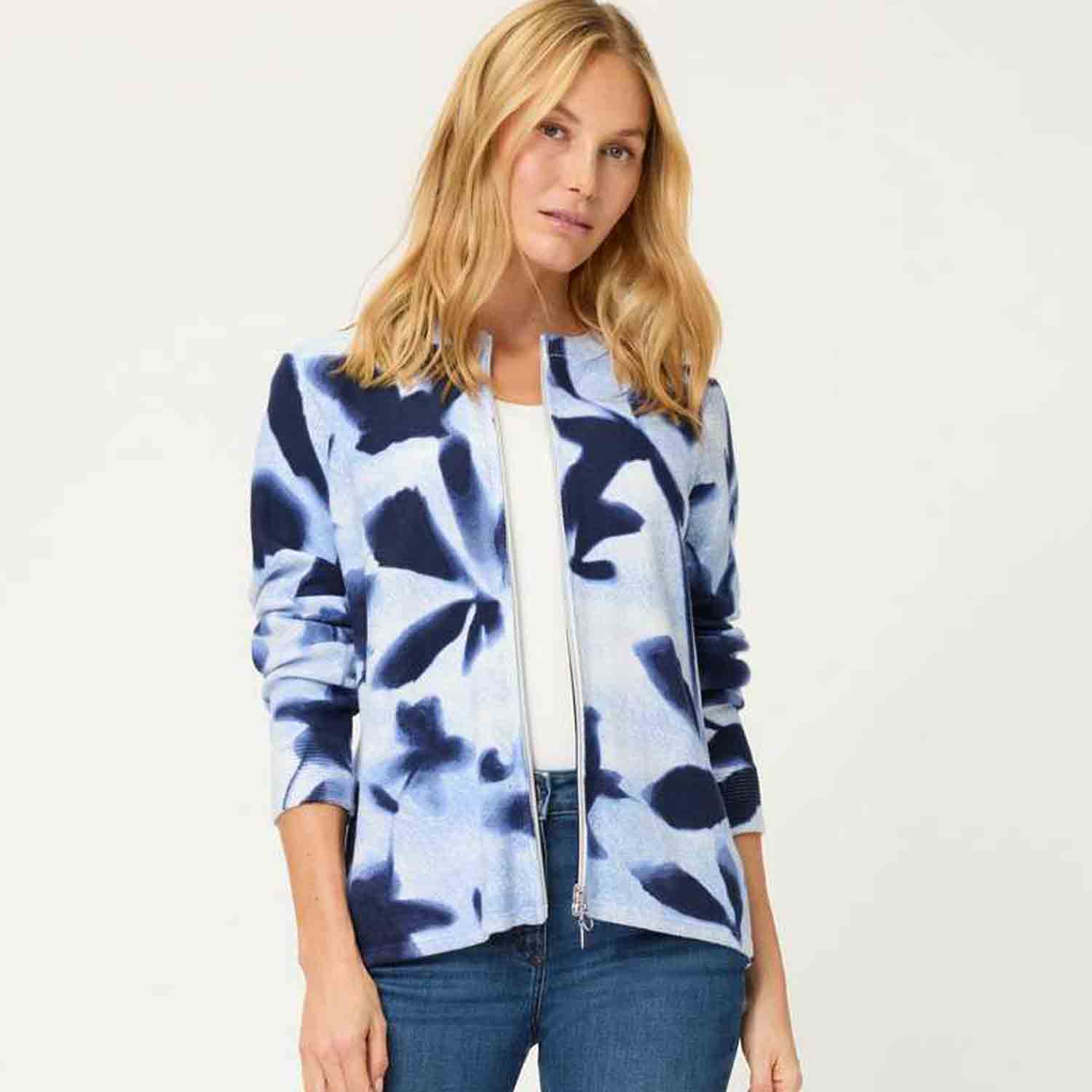 OLSEN CARDIGAN 11004813-INK BLUE 3 OLSEN CARDIGAN 11004813-INK BLUE - Image 3