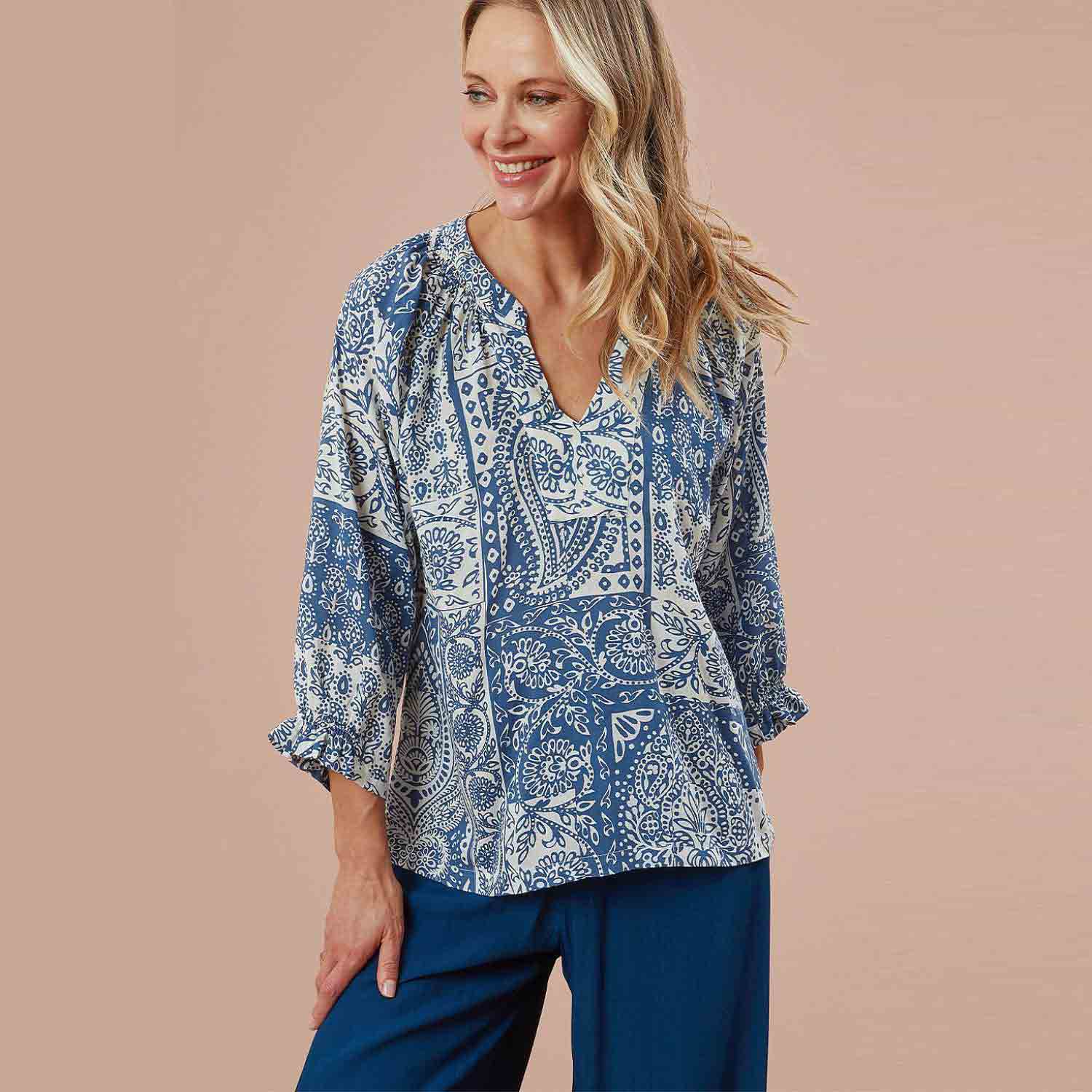 ADINI 622726PM598 UDI TOP-BLUE 1 622726PMStarlightBluea