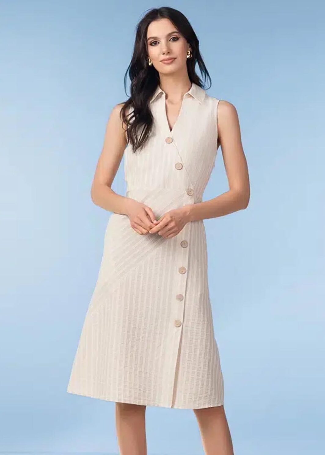 ALISON SHERI A47342 DRESS-SAND