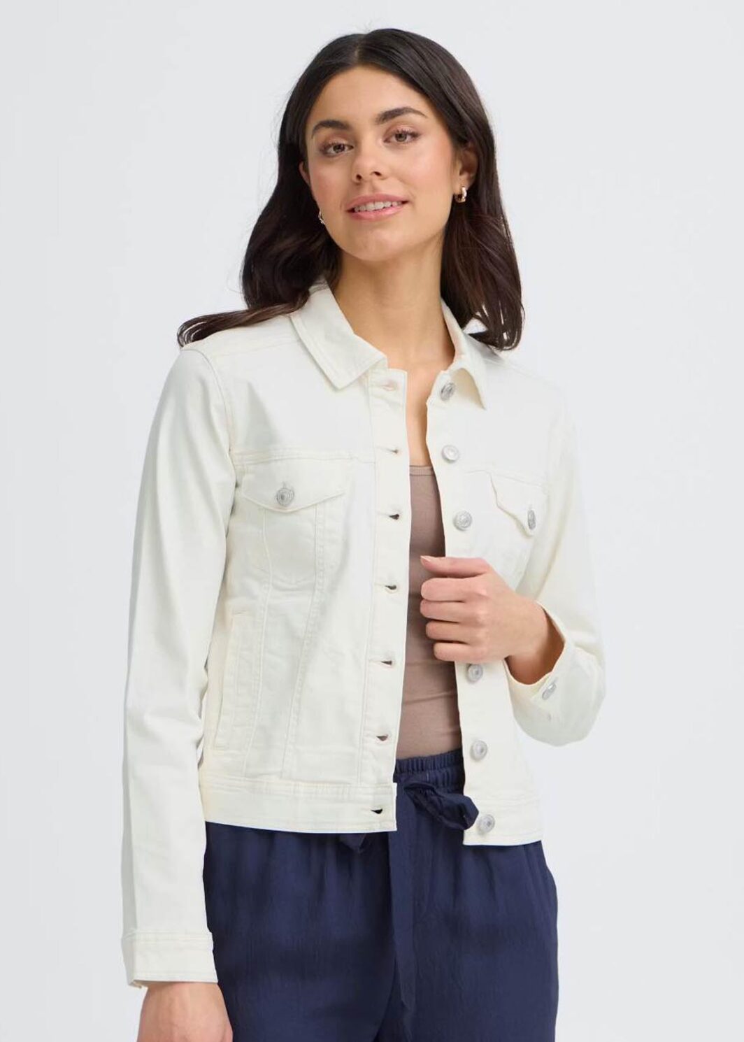 FRANSA 20609189 JACKET-WHITE