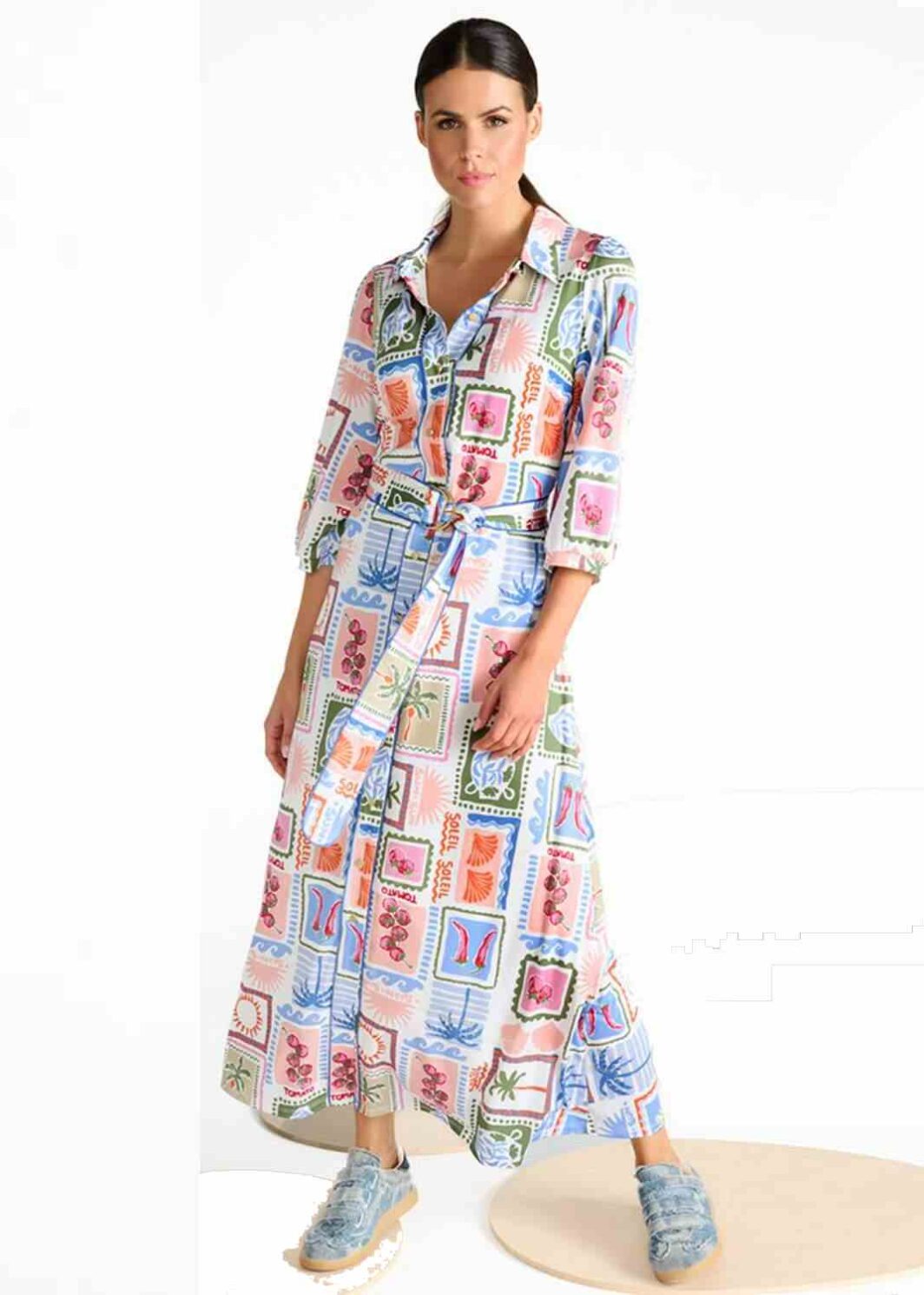 K-DESIGN C302-P096-DRESS MULTI