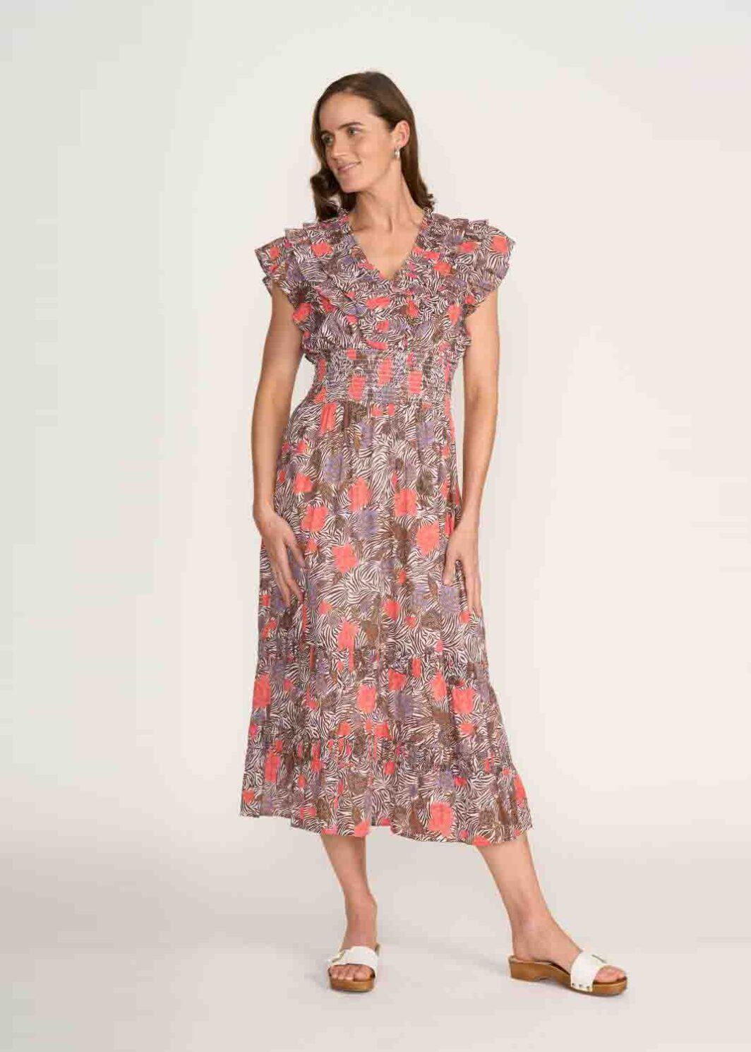 FOIL FO8202 BEST ODDS DRESS-JAVA MIX