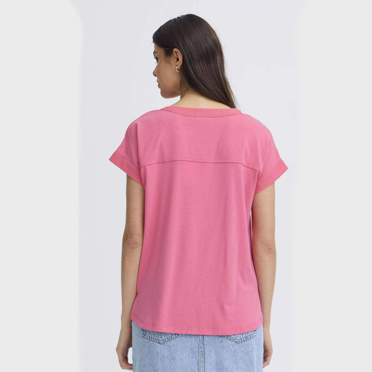 FRANSA 20613699 T-SHIRT HONEYSUCKLE FRLIV 2 FRANSA 20613699 T-SHIRT HONEYSUCKLE FRLIV - Image 2