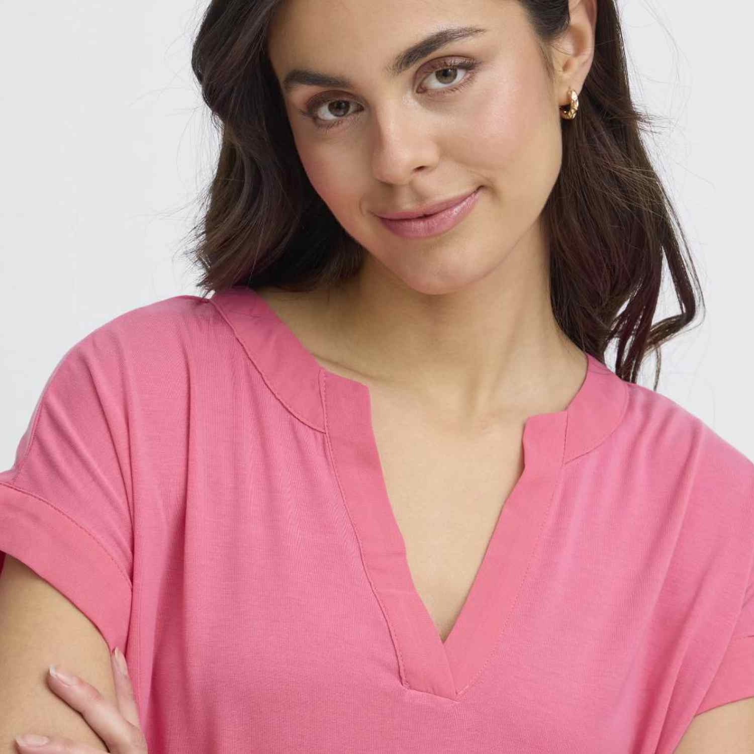 FRANSA 20613699 T-SHIRT HONEYSUCKLE FRLIV 3 FRANSA 20613699 T-SHIRT HONEYSUCKLE FRLIV - Image 3